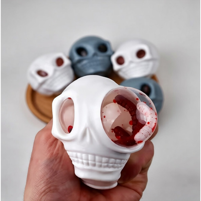 Stress Relief Skull Zqueezer