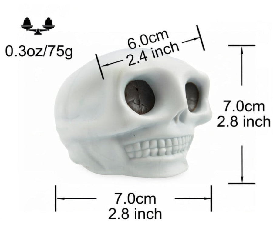 Stress Relief Skull Zqueezer
